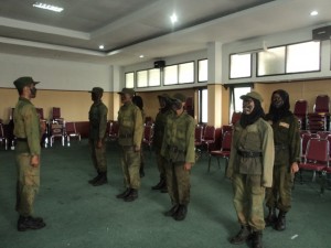 Pesrta Latihan Dasar UKM MENWA.