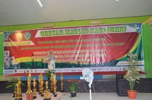 Lomba Puisi salah satu cabang yang dilombakan dalam acara Gebyar Maulid Nabi se-Jawa Barat tahun 2016.