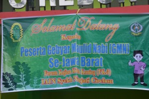 Selamat Datang Kepada Peserta Gebyar Maulid Nabi.