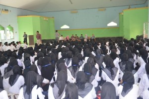 Kuliah ta'aruf Fakultas SEI di gedung ICC IAIN Syekh Nurjati Cirebon.