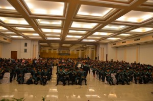Wisudawan/ti S1 dari berbagai Fakultas dan Jurusan IAIN Syekh Nurjati Cirebon.