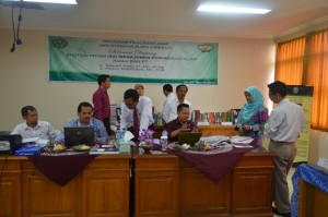 Kegiatan Visitasi Prodi MPI Program Pascasarjana IAIN Syekh Nurjati Cirebon Tahun 2016.