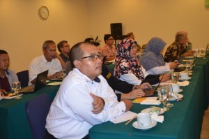 Peserta Workshop kurikulum KKNI di Hotel Patra Jasa Tahun 2016.