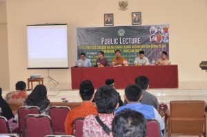 Peserta dalam acara Public Lecture.