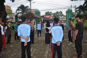 Salah satu kegiatan Pra Up Grading SEMA-DEMA FITK Tahun 2016.