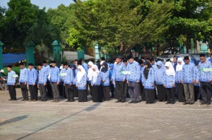Barisan FUAD Pasca dan Rektorat