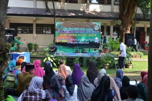 Suasana Peringatan Isra Mi'raj HMJ PAI FITK Tahun 2016.