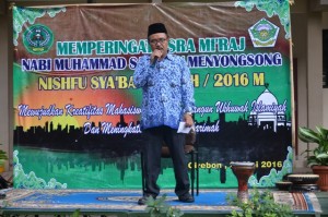 Drs. Mahfuzd, M. Ag sebagai Pemater