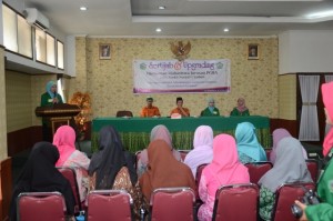 Suasan acara Sertijab dan Upgrading HMJ PGRA FITK Tahun 2016.