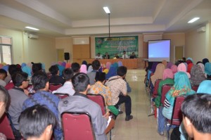 Suasana Studium General Jurusan PBA FITK Tahun 2016.