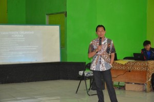 Dinas Koperasi dan KUMKM salah satu pemateri acara Pendidikan Menengah Koperasi Tahun 2016.