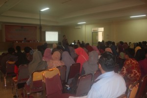 Suasana acara Workshop