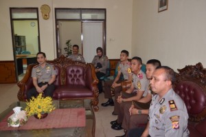 Kapolres Cirebon Kota AKBP Indra Jafar, S.Ik., SH didampingi Kasat Binmas beserta Staf dan 4 Taruna AKPOL dalam kujnjungan kerja ke IAIN Syekh Nurjati Cirebon