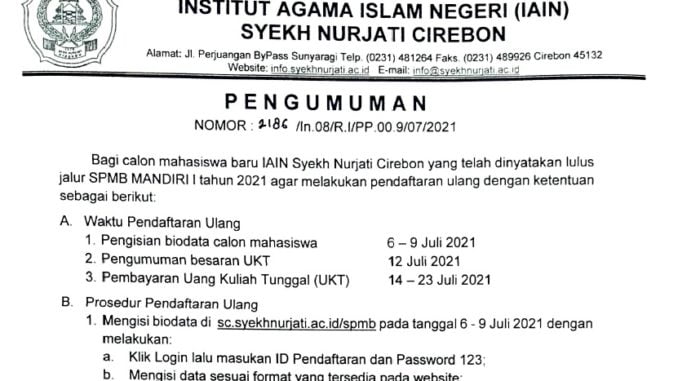 Registrasi UMPKTIN