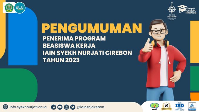 Pengumuman Beasiswa Kerja_11zon