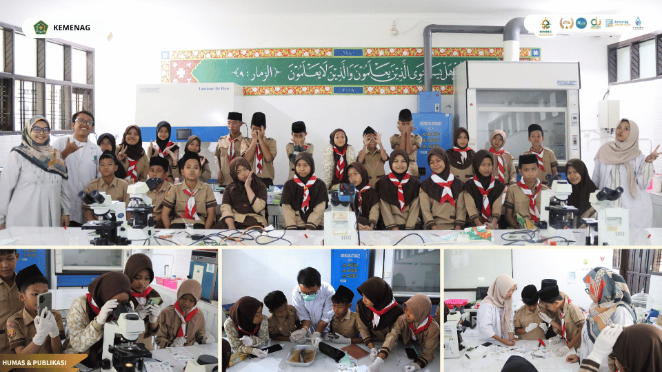 Kunjungan Edukasi SD IT Bina Bangsa ke Laboratorium MIPA FITK UIN Siber Cirebon