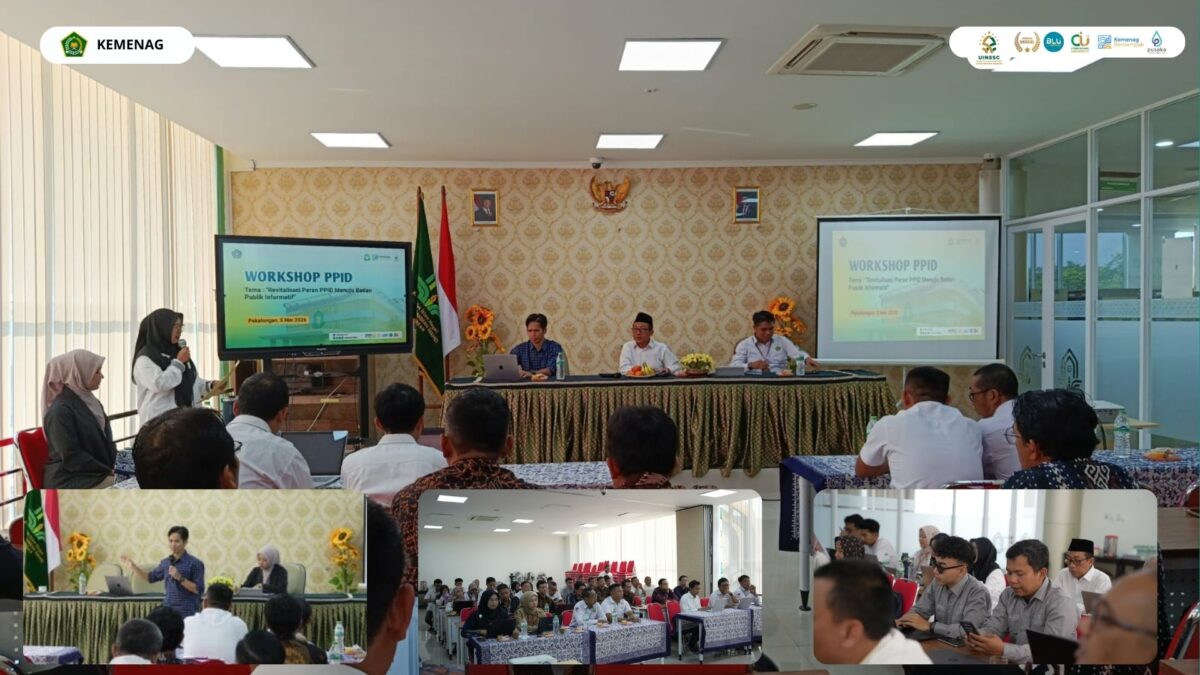 PPID UIN Siber Syekh Nurjati Cirebon Hadiri Koordinasi PPID di UIN Gusdur Pekalongan untuk Wujudkan Badan Publik Informatif