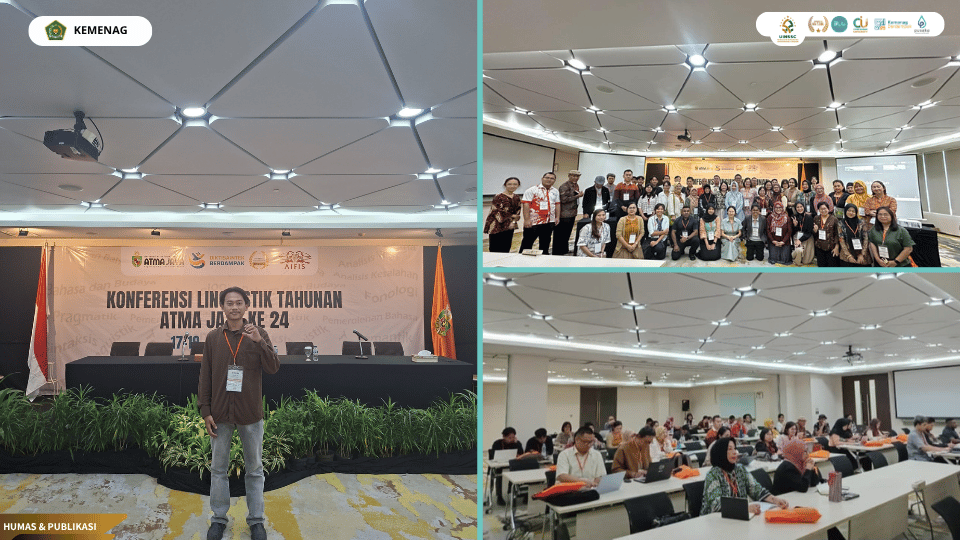 Mahasiswa BSA UIN Siber Cirebon mengikuti Konferensi Linguistik Internasional KOLITA ke-24