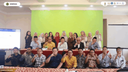 tim UI GreenMetric UIN Siber Cirebon mengikuti presentasi kesiapan tujuh indikator UI GreenMetric 2026 di Gedung LP2M