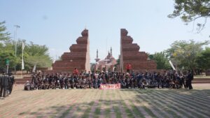 Foto bersama peserta HUT ke-37 Gerakan Pramuka UIN Siber Syekh Nurjati Cirebon usai seluruh rangkaian kegiatan.