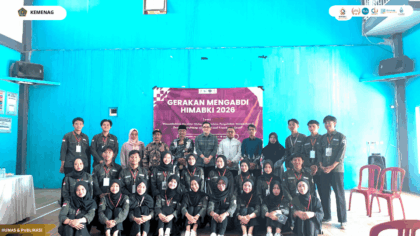 Gerakan Mengabdi (GEMA) 2026 HIMABKI resmi dibuka di Desa Sagarahiang, Kecamatan Darma, Kabupaten Kuningan sebagai implementasi Tri Dharma Perguruan Tinggi, khususnya pengabdian kepada masyarakat.