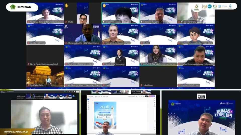 Humas Kemenag Level Up Pertemuan Ke-12 Perkuat Kompetensi Fotografi Digital