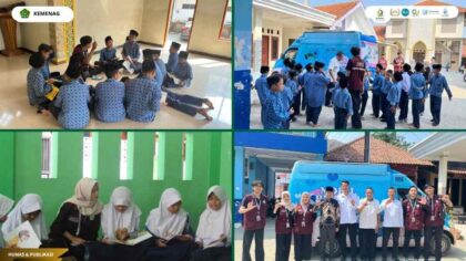 KKN Kelompok 15 UIN Siber Cirebon Perkuat Literasi Anak