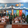 Kegiatan pre-test literasi sebagai bagian dari program KKN Kelompok 2 UIN Siber Syekh Nurjati Cirebon di Desa Barisan.