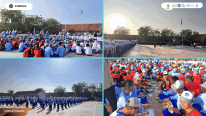 Kolaborasi Mahasiswa KKN UIN Siber Syekh Nurjati Cirebon dan SMKN 1 Gunung Jati dalam kegiatan LPDDS.