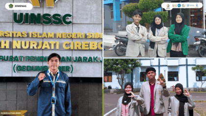 Mahasiswa FEBI UIN Siber Cirebon menerima penghargaan pada ajang Research Camp Jawa Barat 2026.
