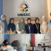 Mahasiswa KKN Rekognisi UIN Siber Syekh Nurjati Cirebon membantu layanan sirkulasi dan referensi di Perpustakaan UIN Siber Syekh Nurjati Cirebon.