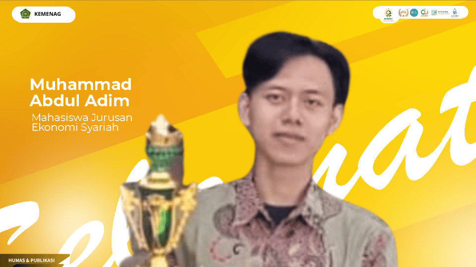 Muhammad Abdul Adim mahasiswa Ekonomi Syariah FEBI UIN Siber Syekh Nurjati Cirebon meraih Juara Terbaik 2 KTIQ MTQ Kabupaten Kuningan.