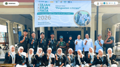 Opening Ceremony KKN Kelompok 62 Nalarasa UIN Siber Syekh Nurjati Cirebon di Desa Gegesik Lor.