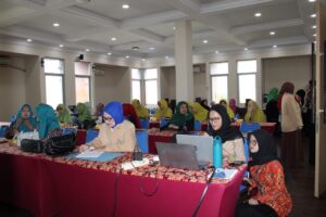 Peserta Seminar Hari Anak Nasional 2026 mengikuti diskusi tentang pengasuhan anak di era digital.