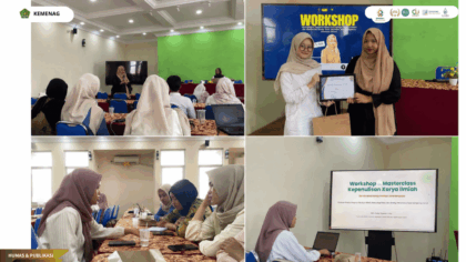 Relawan PSGAD UIN Siber Cirebon mengikuti Workshop Kepenulisan di Gedung LP2M Lantai 3.