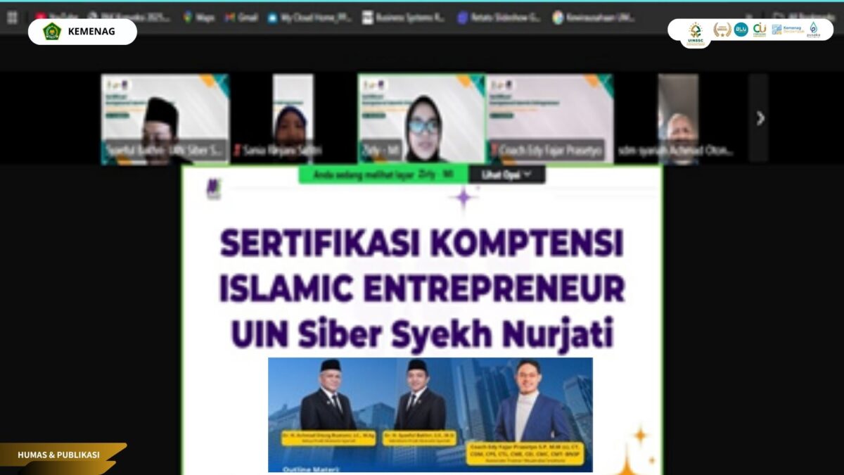 Sertifikasi Islamic Entrepreneur, Jurusan Ekonomi Syariah UIN SSC Gandeng Muamalat Institute