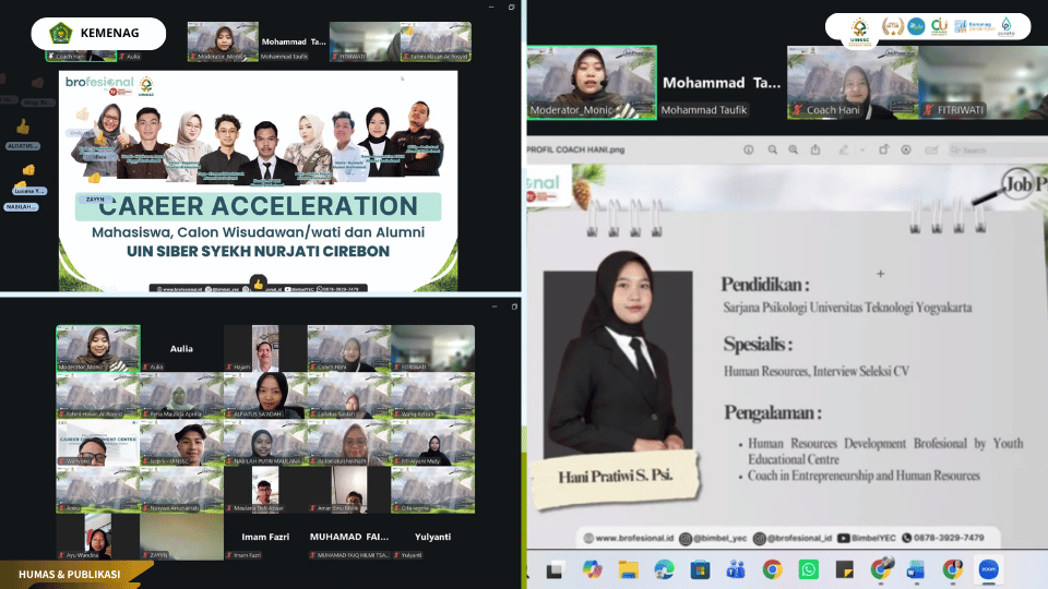 Bimbingan Karier 2026 UIN Siber Cirebon bersama Brofesional