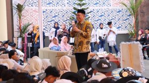 Dekan FEBI menyambut 655 mahasiswa baru pada PBAK FEBI 2026