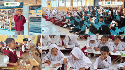 Festival Literasi KKN 01 Astanalanggar di SDN 1 dan SDN 3 Astanalanggar