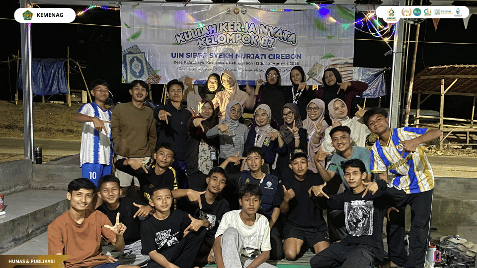 KKN 07 UIN Siber Cirebon menggelar DISKO bersama pemuda Desa Kalirahayu