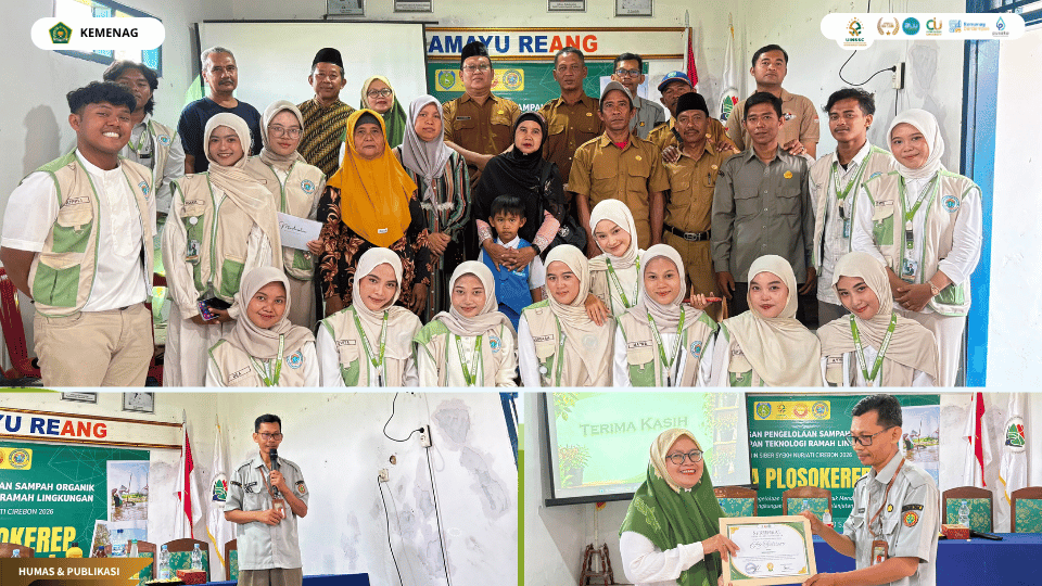 KKN 137 UIN Siber Cirebon mengedukasi masyarakat Desa Plosokerep tentang pengelolaan sampah dan teknologi ramah lingkungan