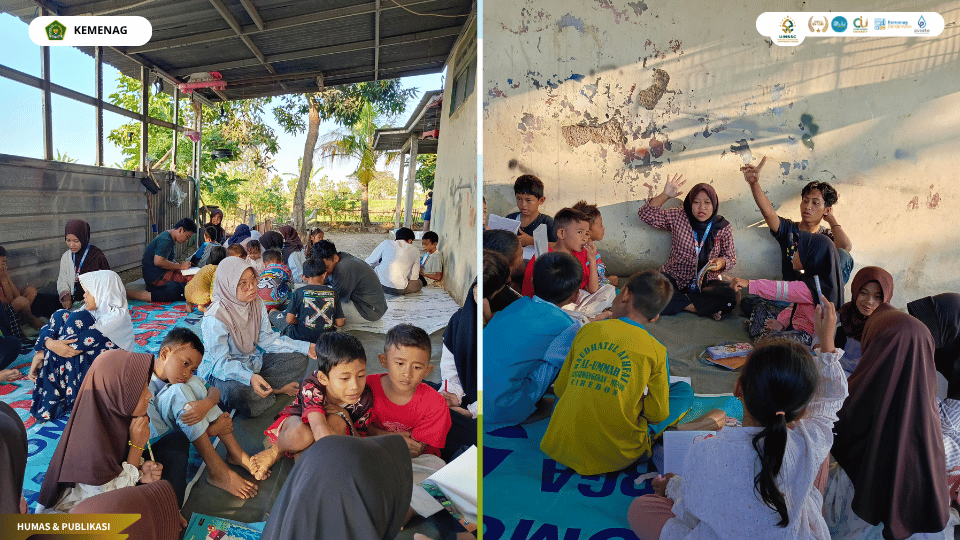 KKN 23 UIN Siber Cirebon melaksanakan program SABER di Desa Banjarwangunan