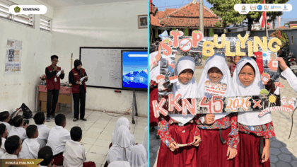 KKN 45 UIN Siber Cirebon edukasi anti-bullying siswa SDN 1 Mayung