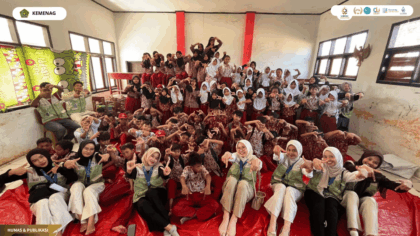 KKN 77 UIN Siber Cirebon memberikan edukasi pendekatan emosional kepada siswa SDN 1 Astanamukti