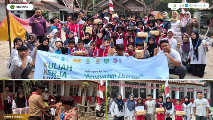 KKN 89 UIN Siber Cirebon mendampingi kegiatan perkemahan siswa SDN 3 Cipanas