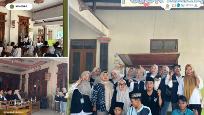 KKN Kelompok 65 UIN Siber Cirebon meresmikan Pojok Baca Desa Jagapura Kidul