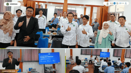 Kegiatan peningkatan literasi IT tenaga kependidikan UIN Siber Cirebon di Gedung Pustikom