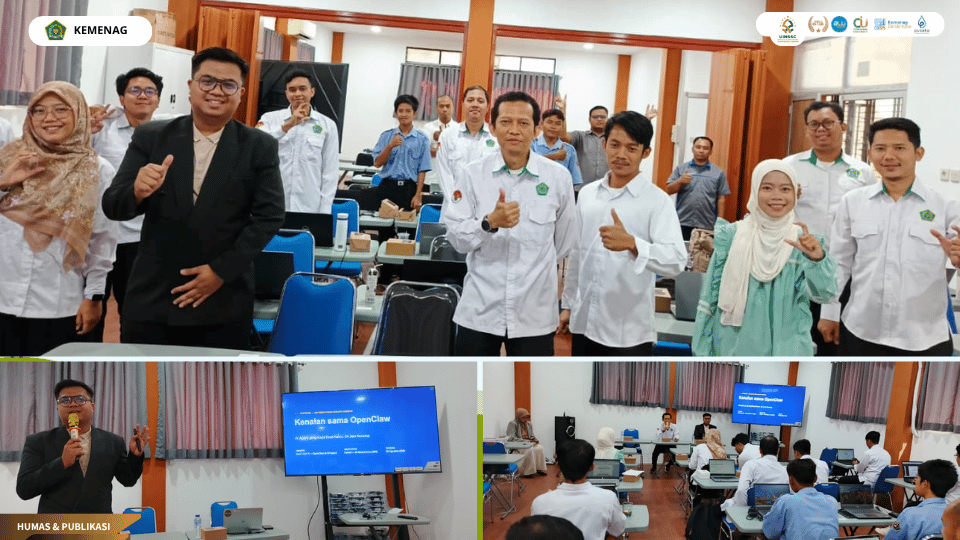 Kegiatan peningkatan literasi IT tenaga kependidikan UIN Siber Cirebon di Gedung Pustikom