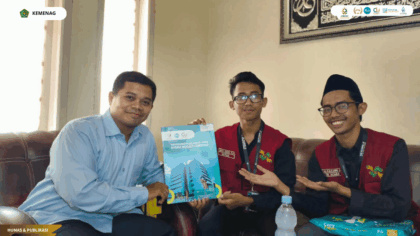 LP2M UIN Siber Cirebon melakukan monitoring KKN Kelompok 45 di Desa Mayung