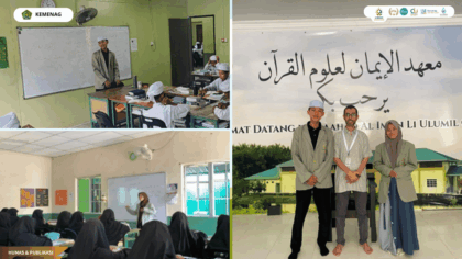 Mahasiswa BSA UIN Siber Cirebon mengajar Bahasa Arab di Maahad Al Iman Malaysia